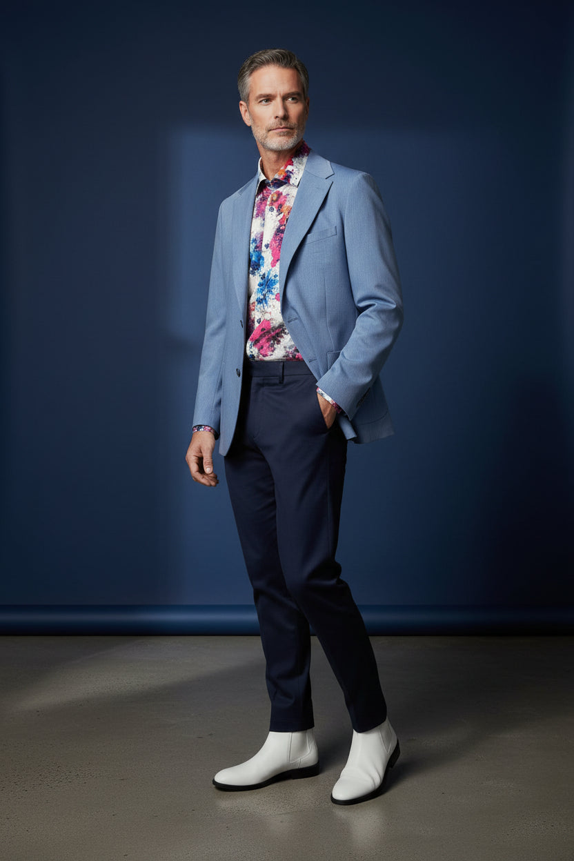 Vercini Men's Executive Style Vivid Blazers Collection