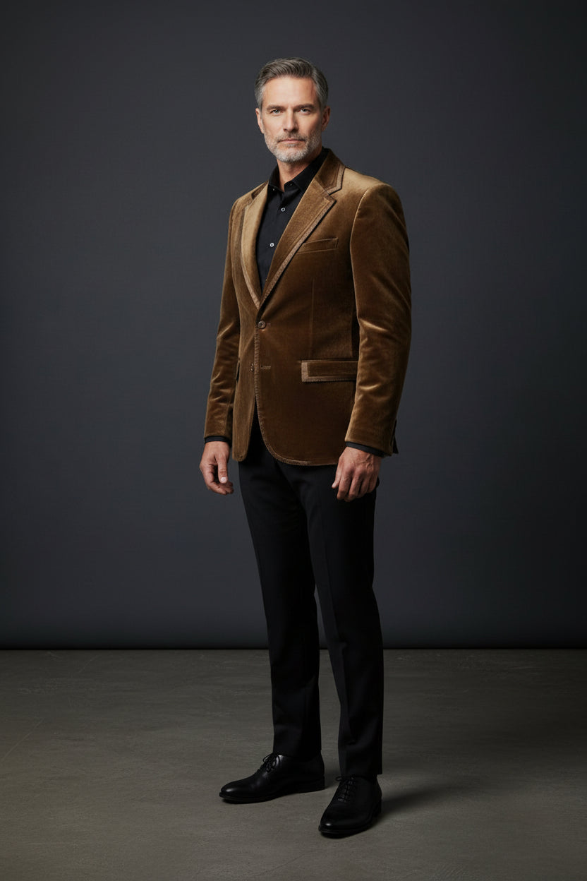 Velvet Blazer Collection: Vercini Men's Luxury Evening & Tuxedo Jackets