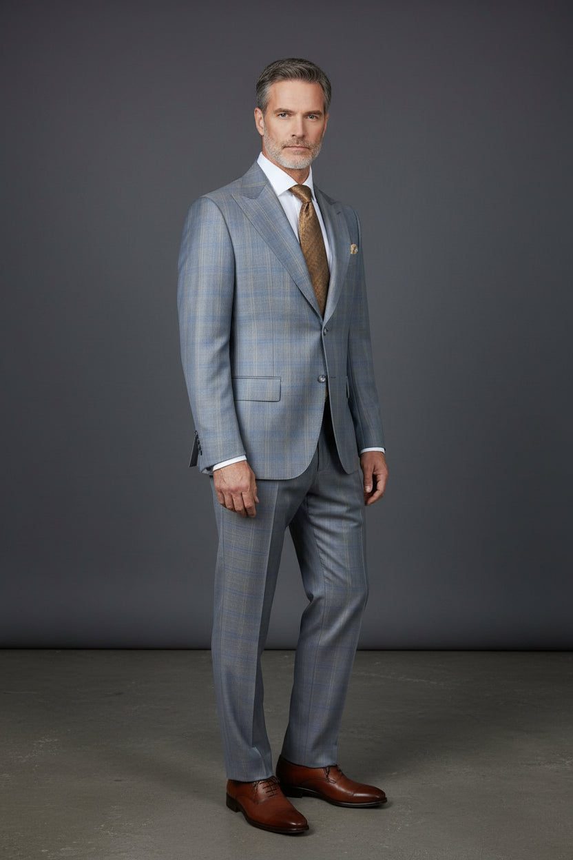 Vercini Boston Premium Wool Two-Piece Suit – Tailored Luxury Formalwear