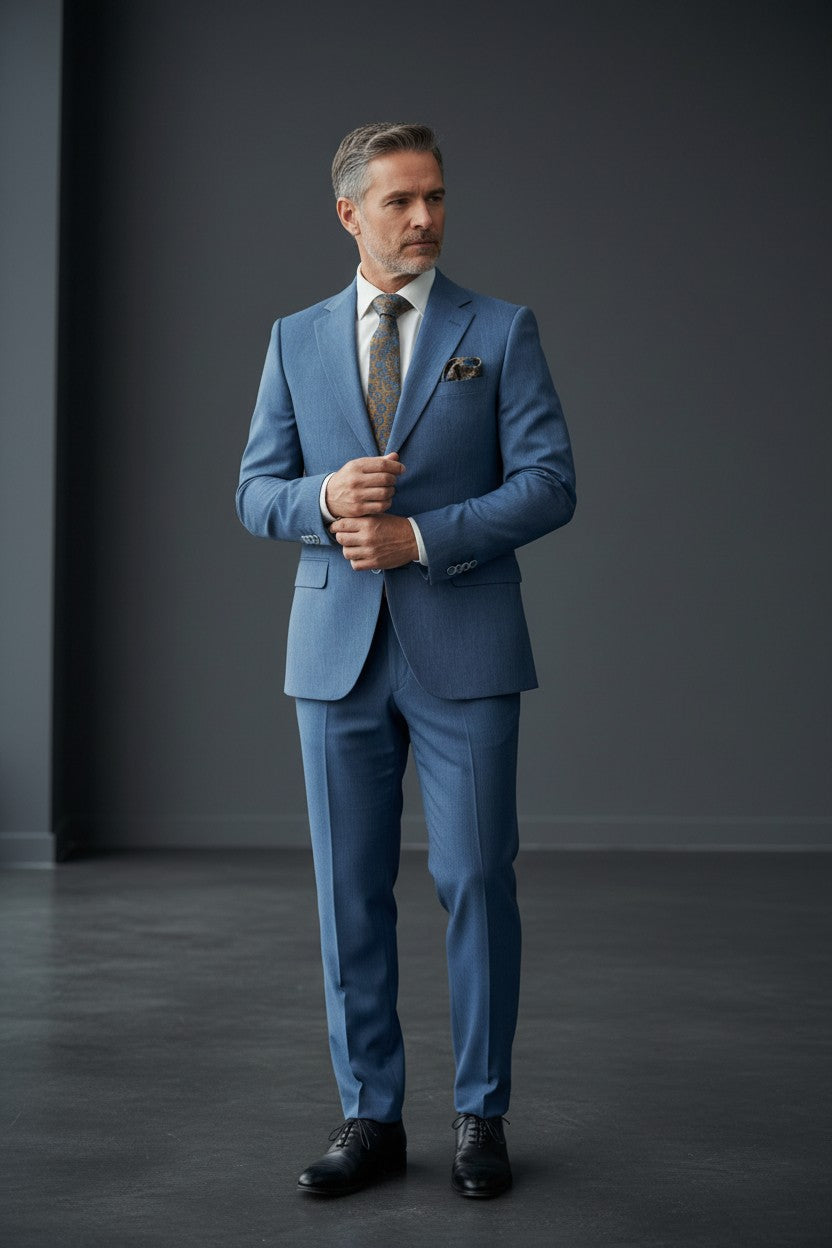 Modern Stretch Two-Piece Suit