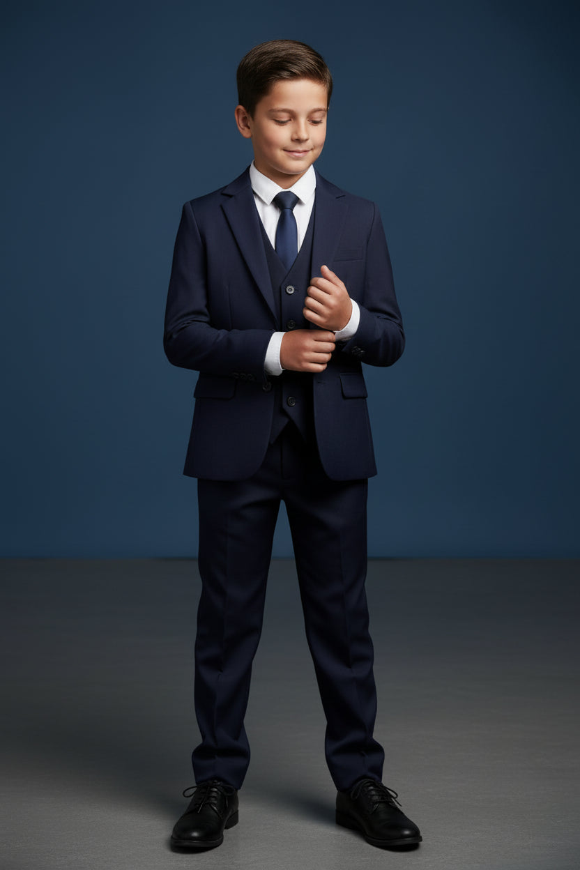 Boys Premium Three-Piece Suit