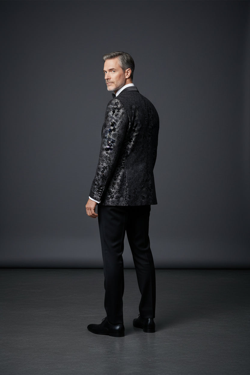 Vercini Floral Elegance Tuxedo