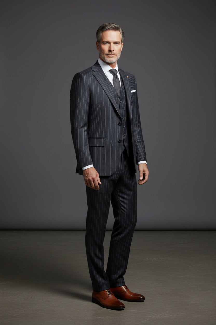 Three-Piece Wool Suit