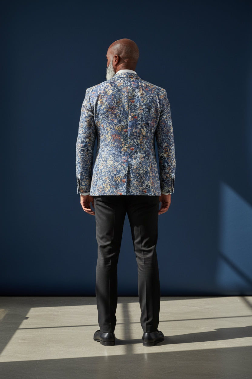 Vercini® Art-Driven Statement Blazers in Floral, Abstract & Animal Prints