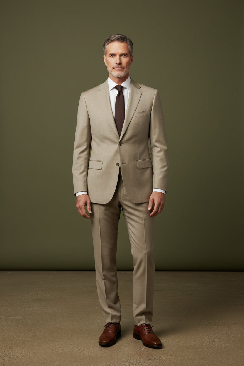 Men’s Classic 2-Piece Suit 8 Color Options for Every Style