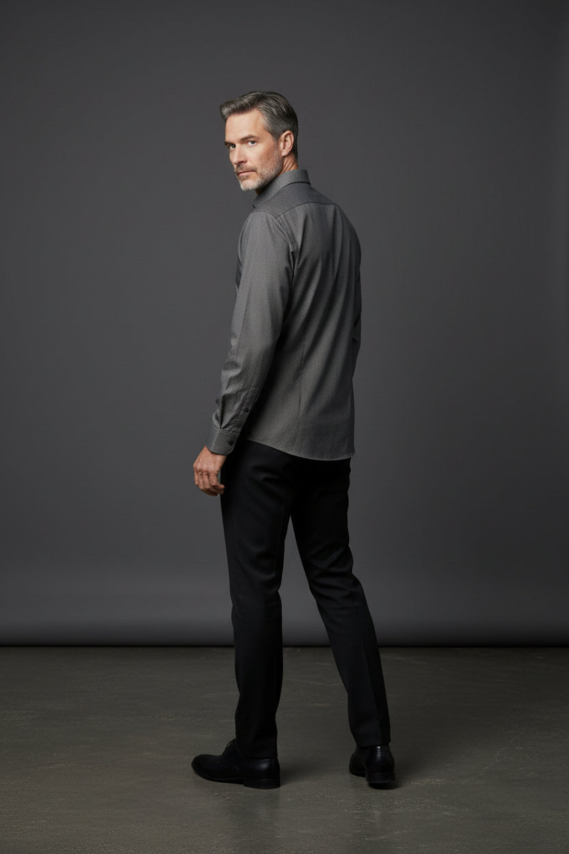 Stretch Comfort Dress Shirt – Performance Fabric Blend