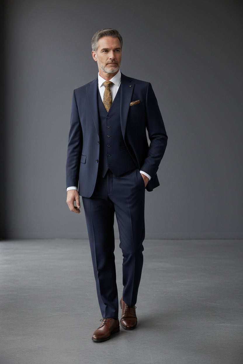Timeless Three-Piece Suit – Classic Style, Fine Craftsmanship