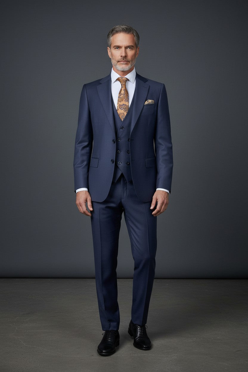 Vercini Atlanta Three-Piece Suit | Premium Men's Tailored Suit