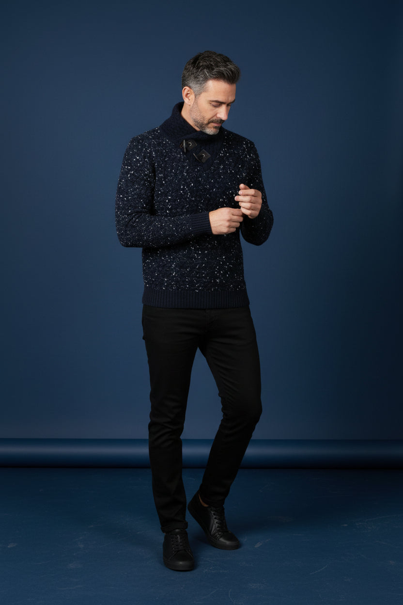 Vercini Alpine Shawl Sweater