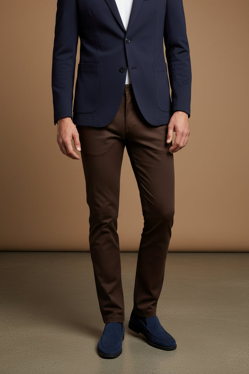 Vercini Premium Cotton Chinos - Luxury Men's Dress Pants