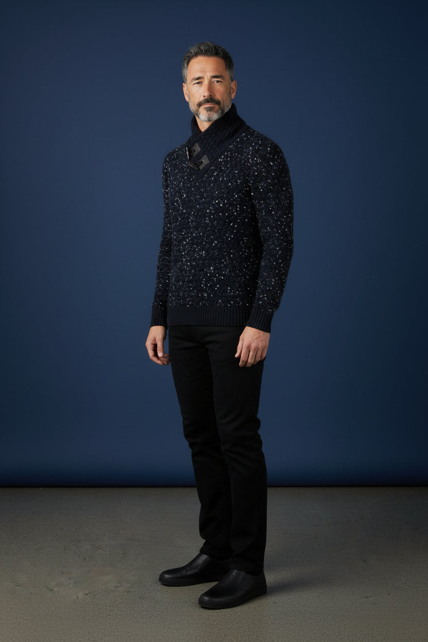 Vercini Alpine Shawl Sweater