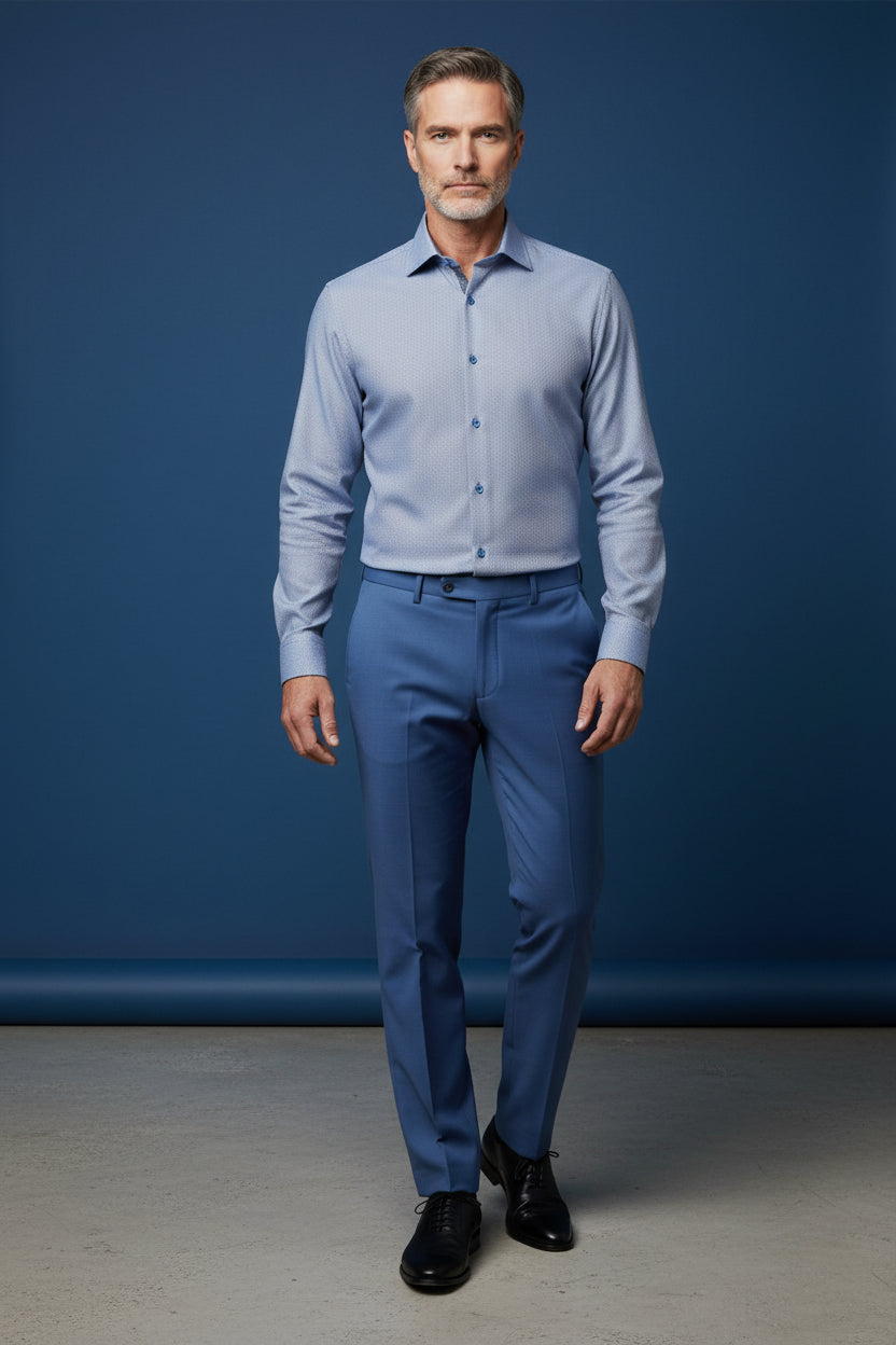 Stretch Comfort Dress Shirt – Performance Fabric Blend