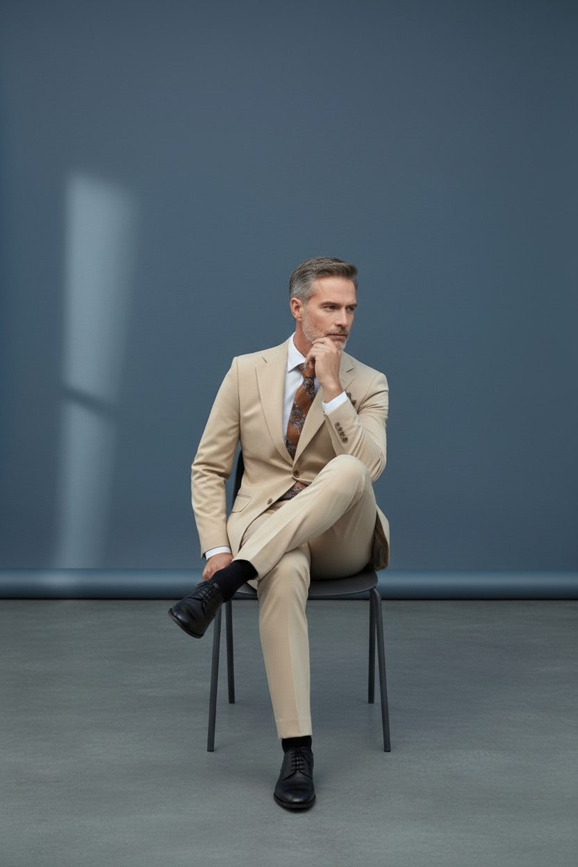 Modern Stretch Two-Piece Suit