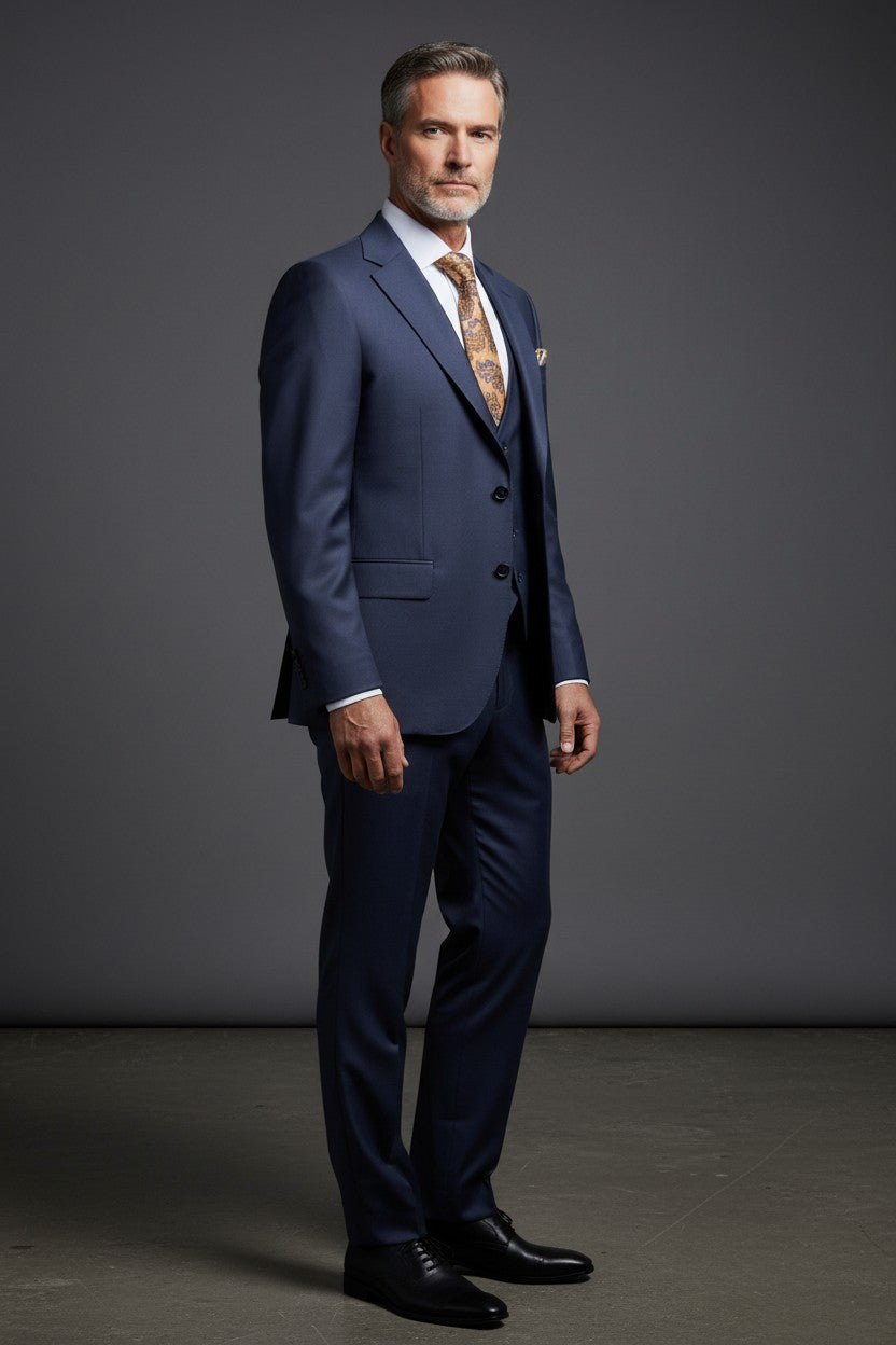 Vercini Atlanta Three-Piece Suit | Premium Men's Tailored Suit