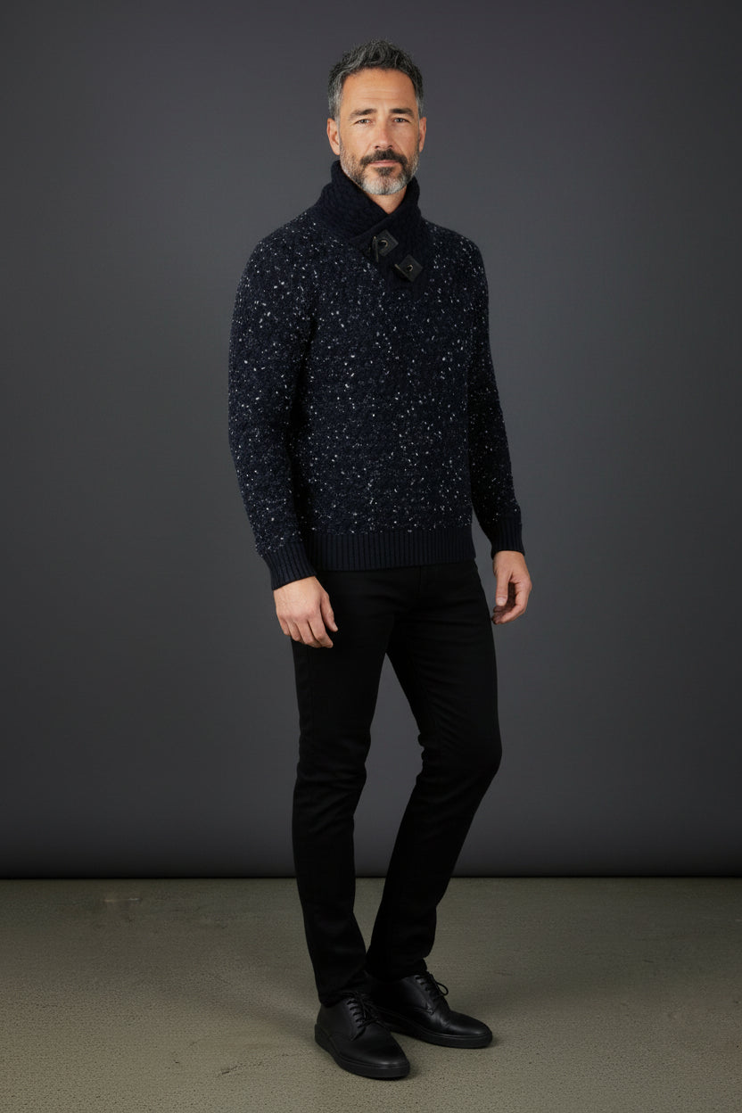 Vercini Alpine Shawl Sweater