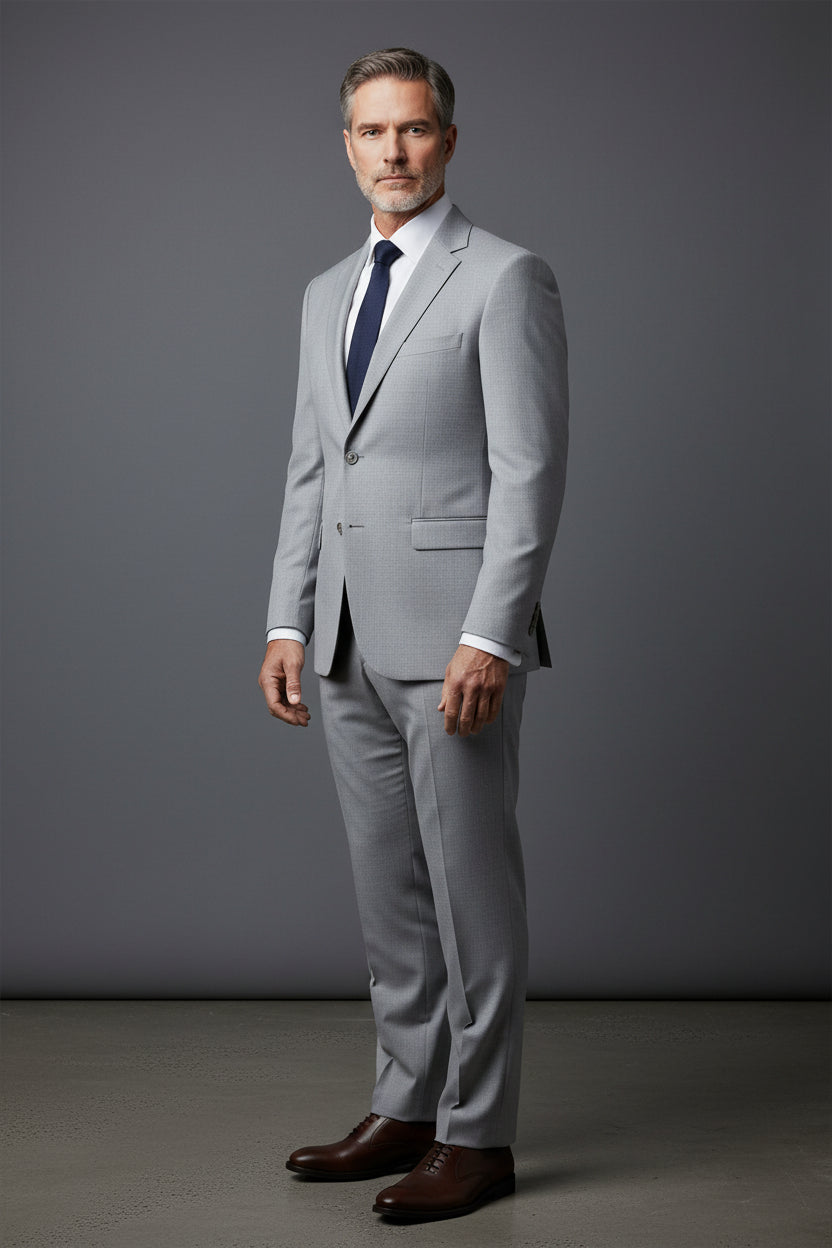 Men’s Classic 2-Piece Suit 8 Color Options for Every Style