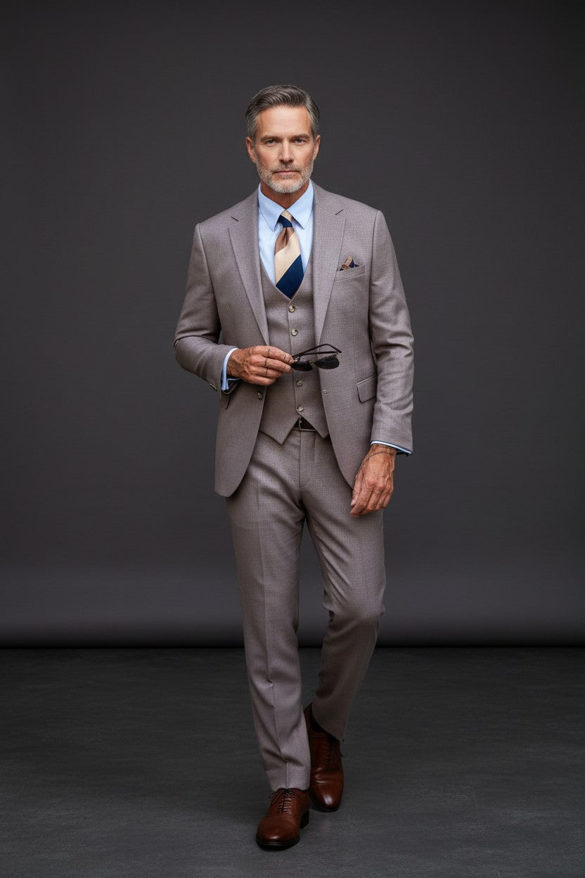 Vercini Sahara Elegance 3-Piece Suit