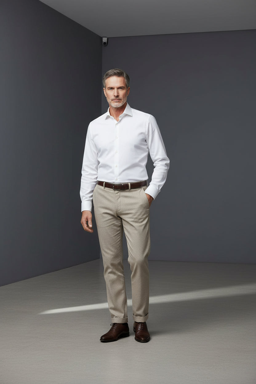 Vercini Slim Fit Dress Slacks - Premium Men's Dress Pants