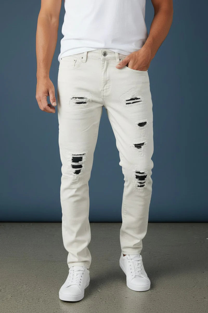 WHITE JEANS