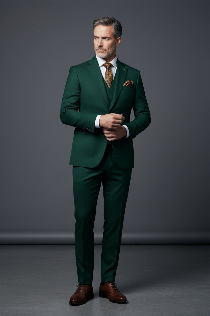 Timeless Three-Piece Suit – Classic Style, Fine Craftsmanship