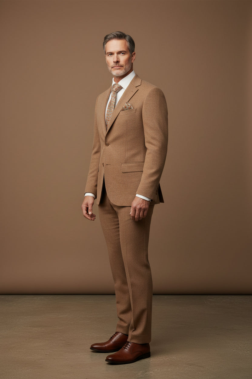 Men’s Classic 2-Piece Suit 8 Color Options for Every Style
