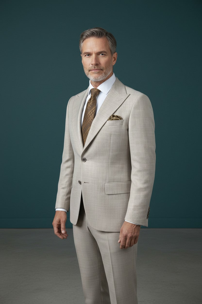 Vercini Filé Prestige Suit – Premium Textured Fabric