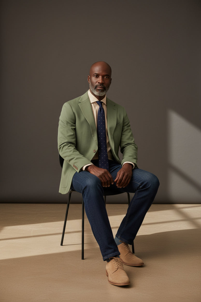 Vercini Men's Executive Style Vivid Blazers Collection