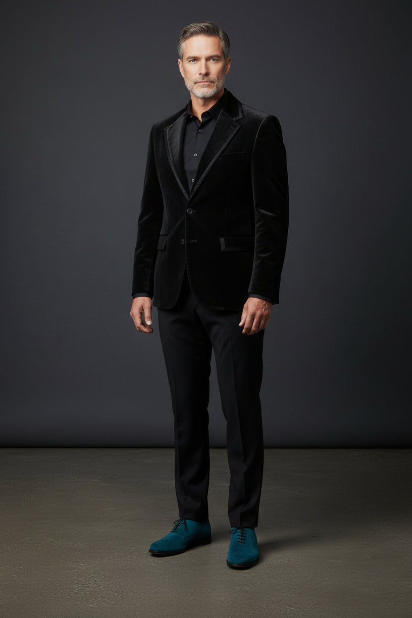 Velvet Blazer Collection: Vercini Men's Luxury Evening & Tuxedo Jackets