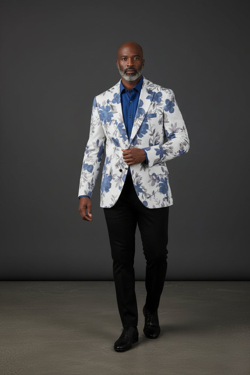 Vercini® Art-Driven Statement Blazers in Floral, Abstract & Animal Prints