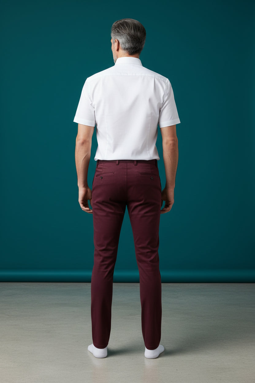 Vercini Premium Cotton Chinos - Luxury Men's Dress Pants