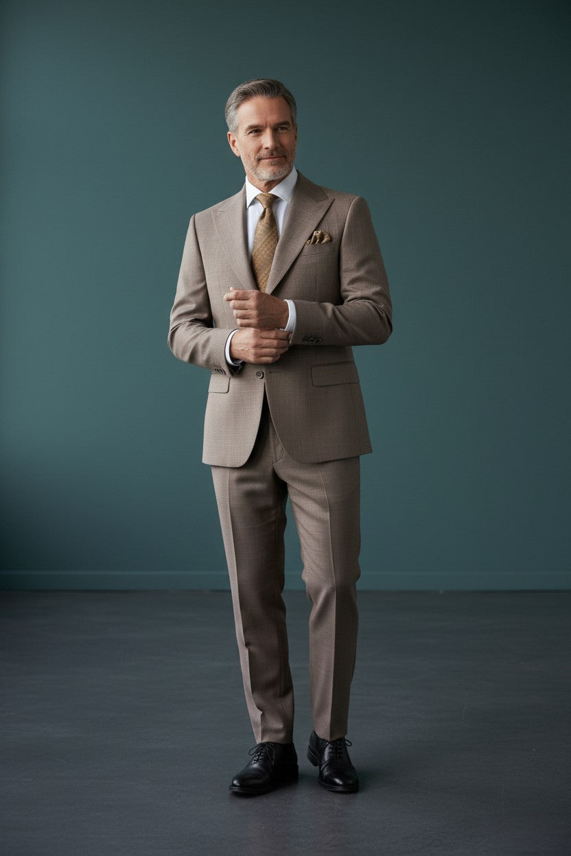 Vercini Atlanta Three-Piece Suit - Premium Tailored Blazer, Vest & Pants