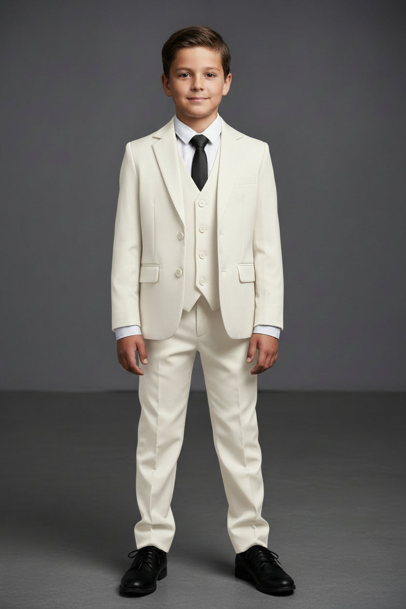 Boys Premium Three-Piece Suit
