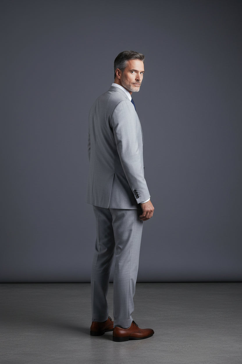 Men’s Classic 2-Piece Suit 8 Color Options for Every Style