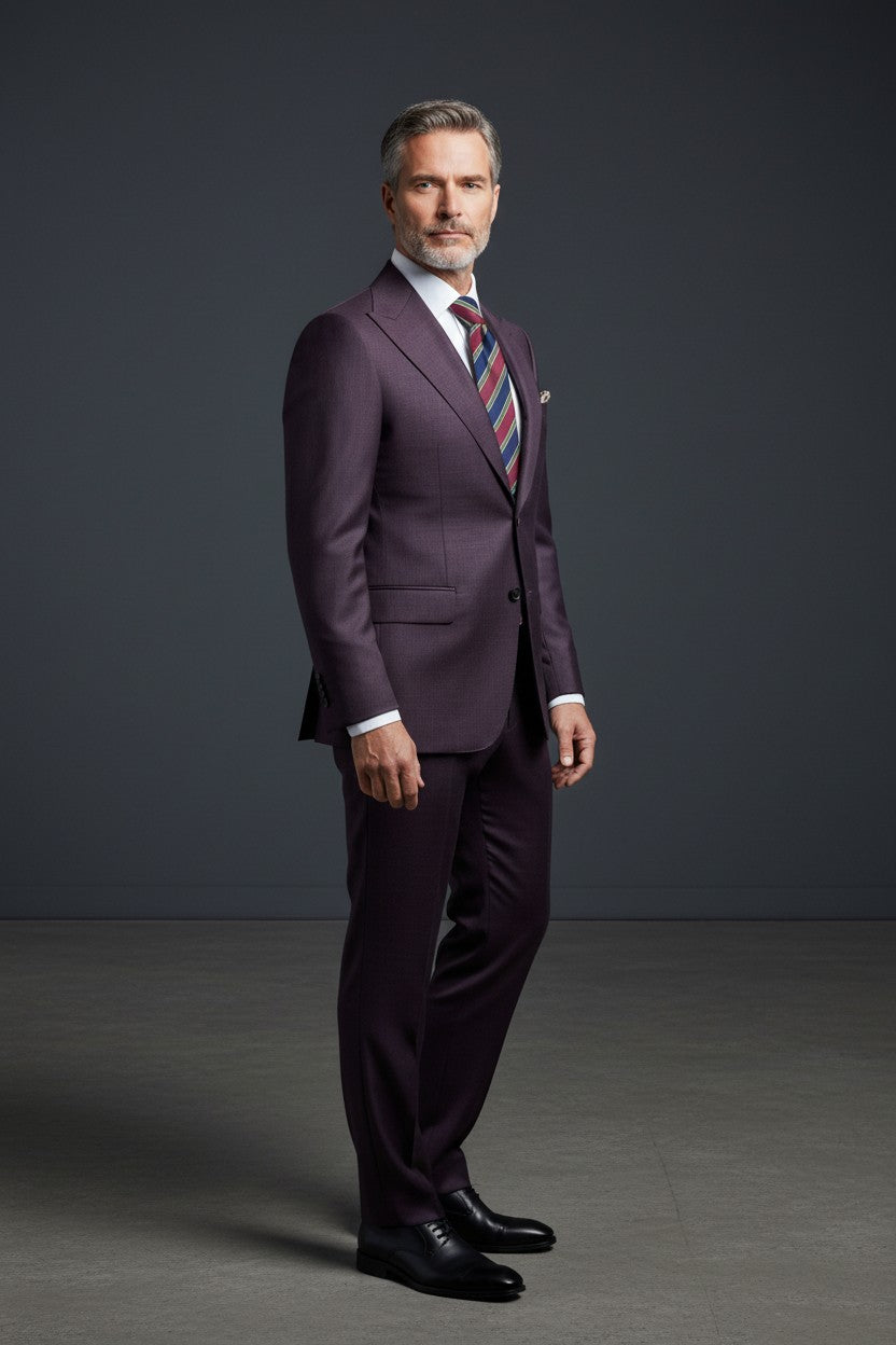 Vercini Filé Prestige Suit – Premium Textured Fabric