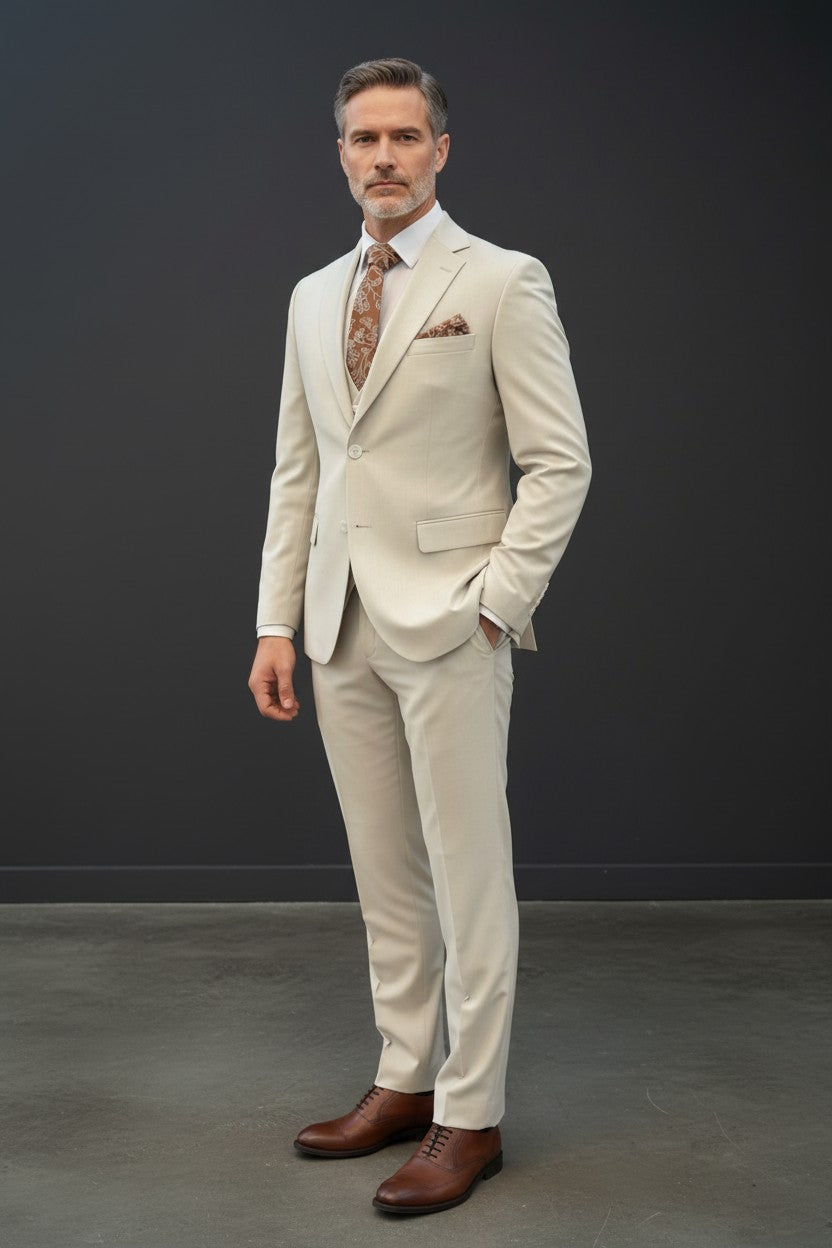 Three-Piece Dot Suit – Premium Tailored Menswear | Vercini