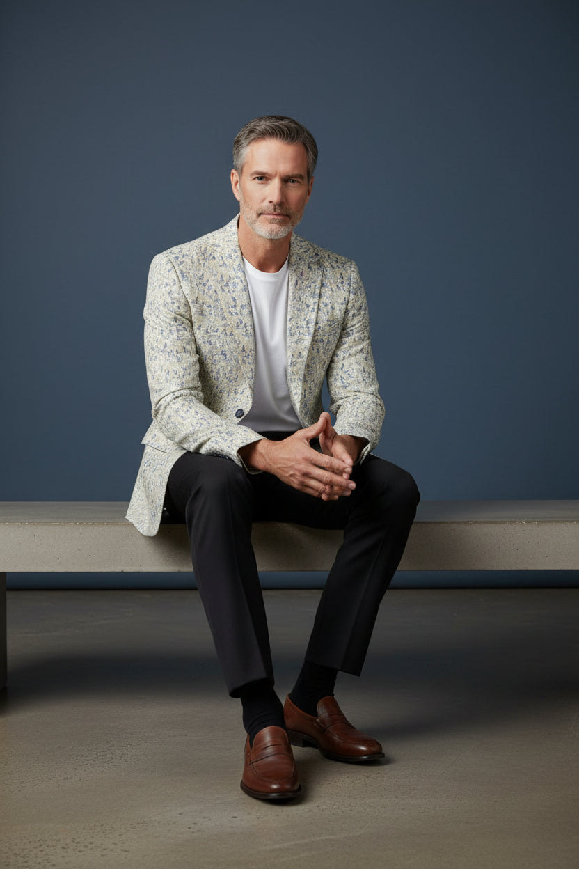 Vercini® Art-Driven Statement Blazers in Floral, Abstract & Animal Prints