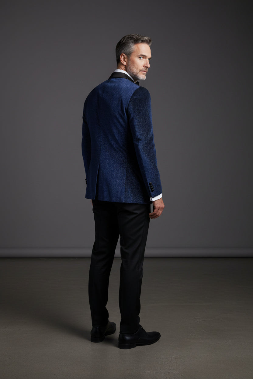 Velvet Shimmer Tuxedo - Premium Formal Suit