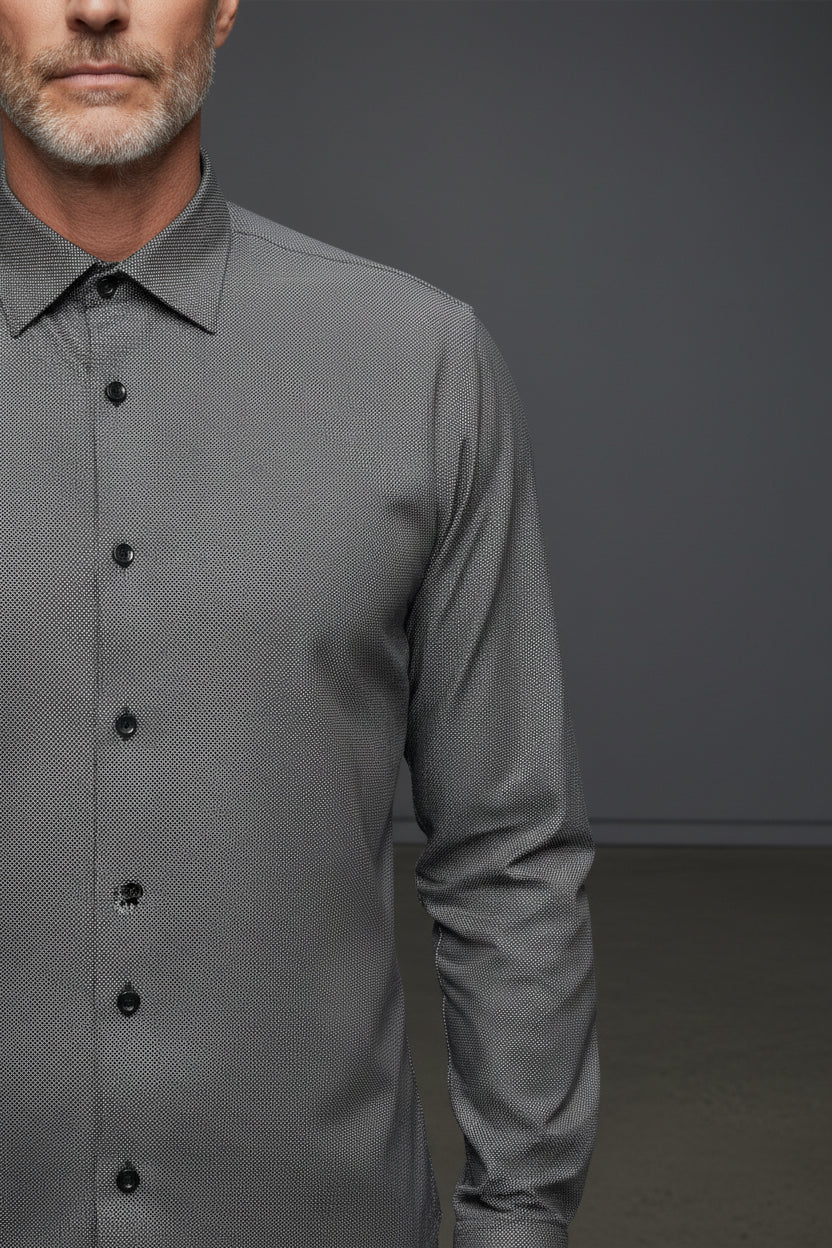 Stretch Comfort Dress Shirt – Performance Fabric Blend