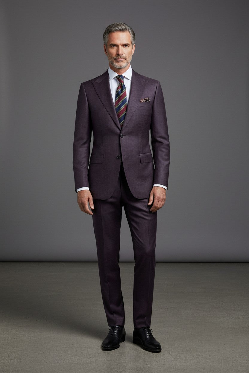 Vercini Filé Prestige Suit – Premium Textured Fabric