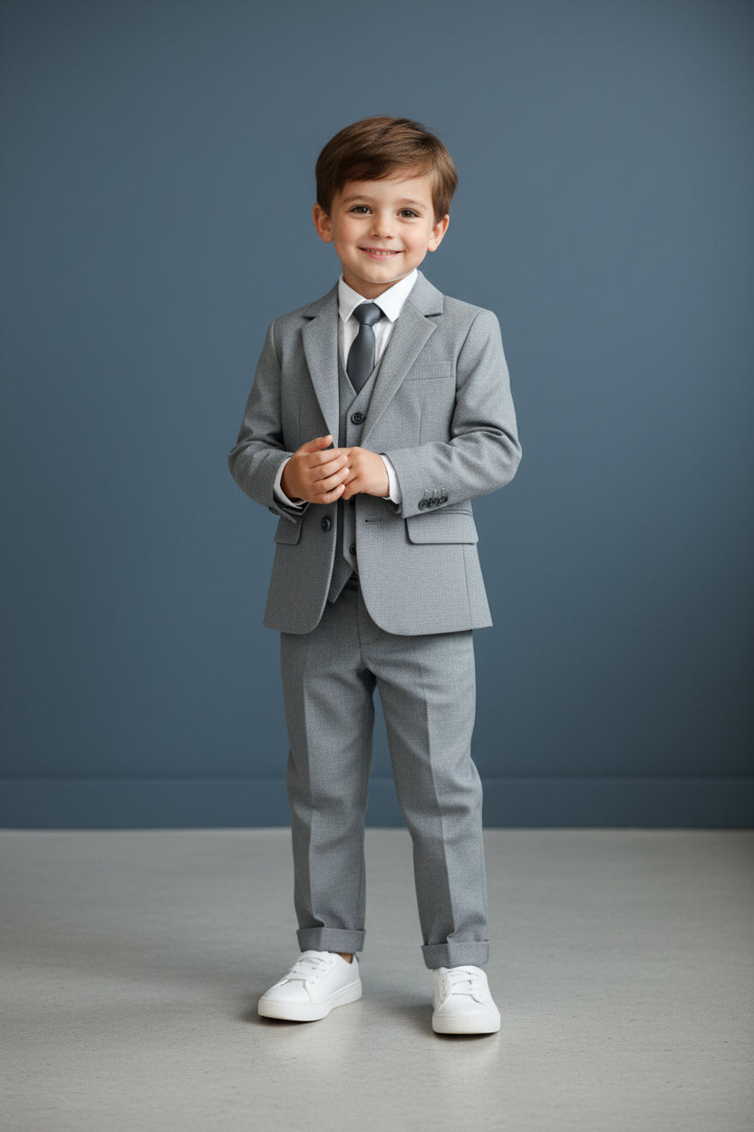 Boys Premium Three-Piece Suit