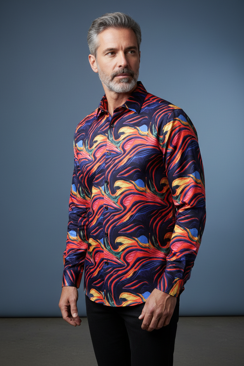 Y51 Shirt Three-Quarter Left
