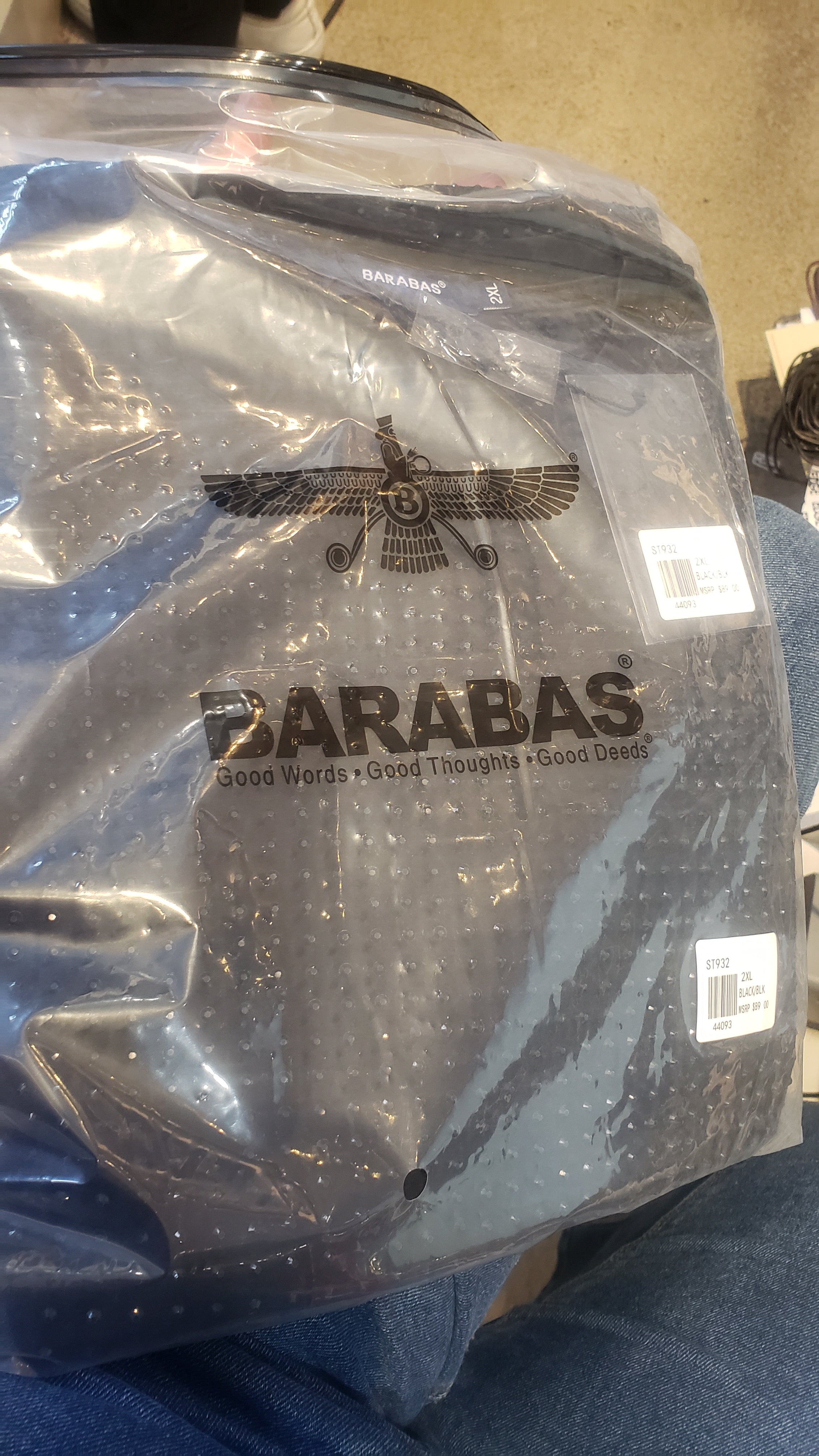 Sleek Black Shiny T-Shirts