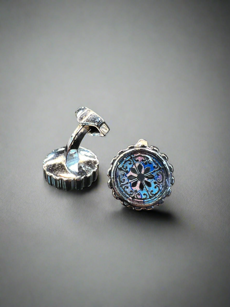 Vercini Multi-Tone Elegance Cufflinks – Sophisticated Accents in Every Shade