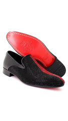 Vercini Radiant Red Accent Loafers