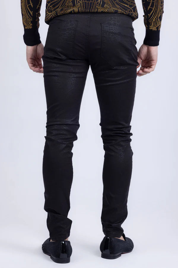 Lava Salzburg Slim Fit Jeans - Premium Textured Denim | Vercini