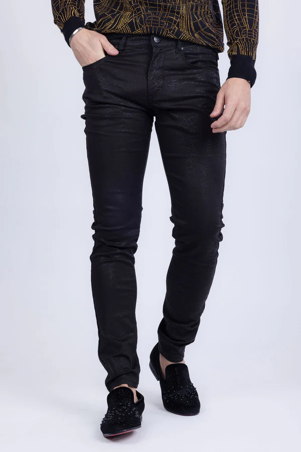 Lava Salzburg Slim Fit Jeans - Premium Textured Denim | Vercini