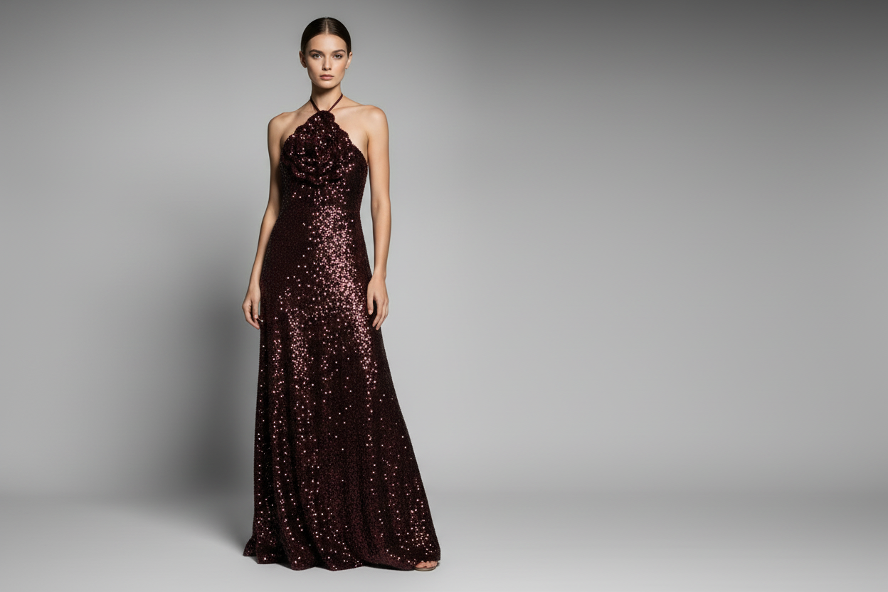 WINE SEDUCTION DRESS