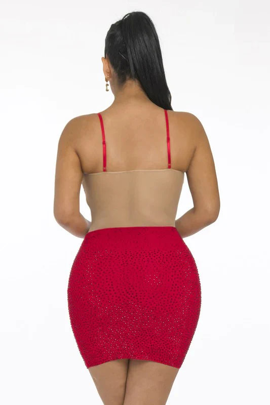 Baby love Vegas mini dress