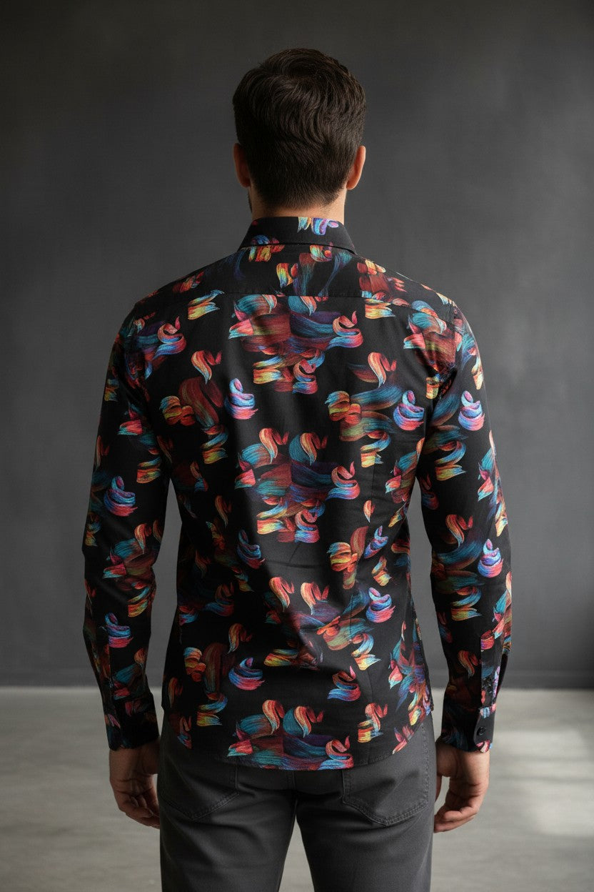 Black vercini shirt