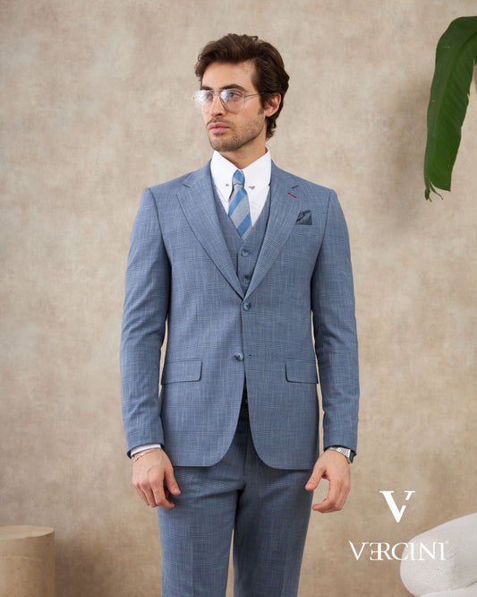 Vercini Urban Sophisticate Three-Piece Suit SUITS 3 Piece Suits Vercini